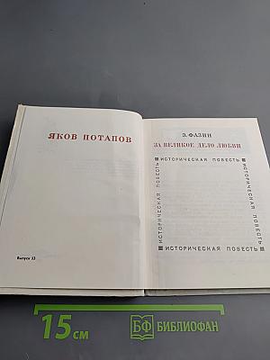 За великое дело любви