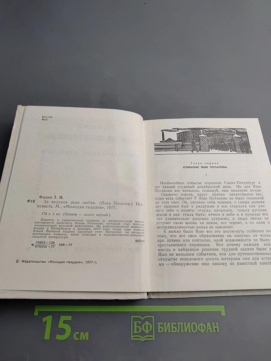 За великое дело любви