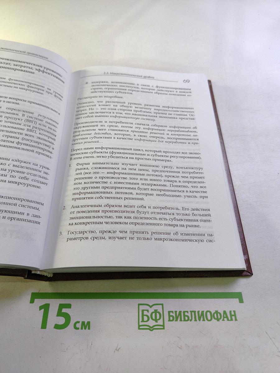 Теория экономической организации. Учебное пособие