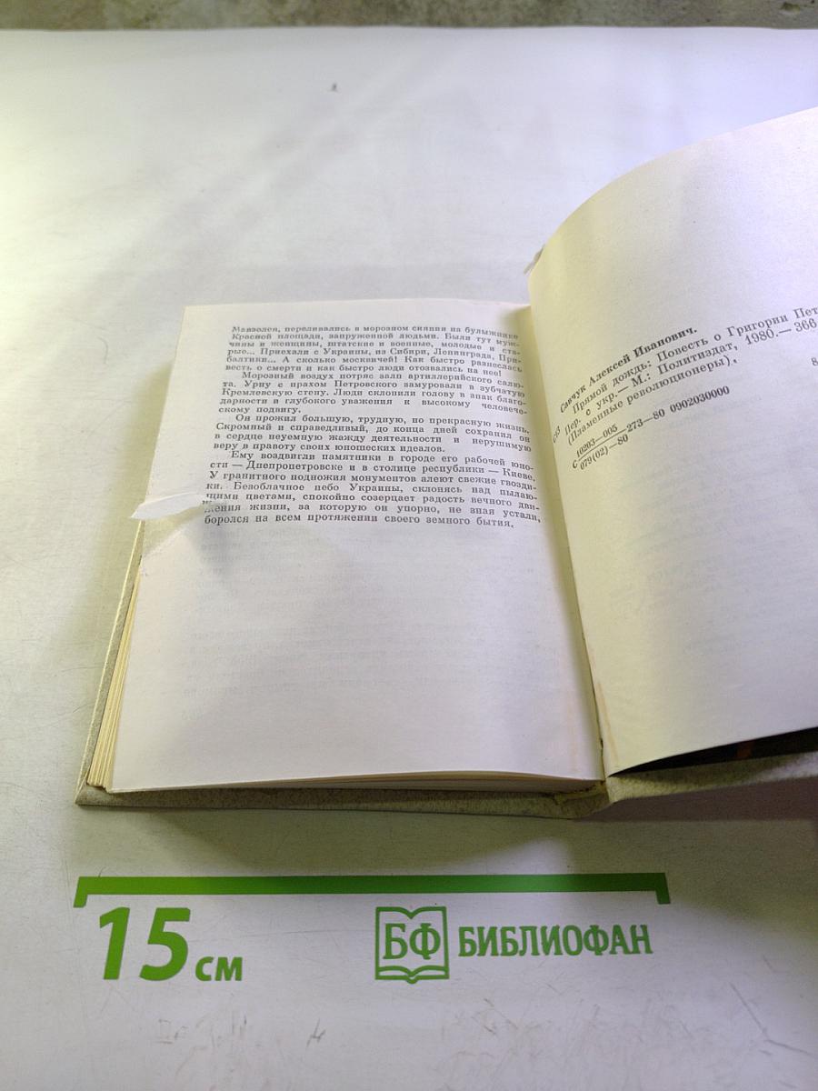 Прямой дождь