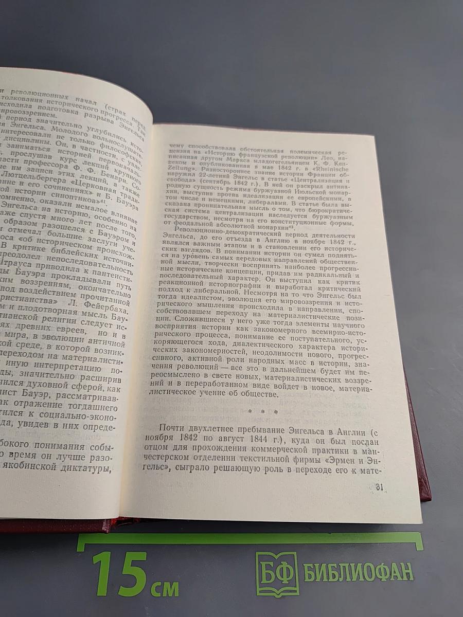 Энгельс - историк