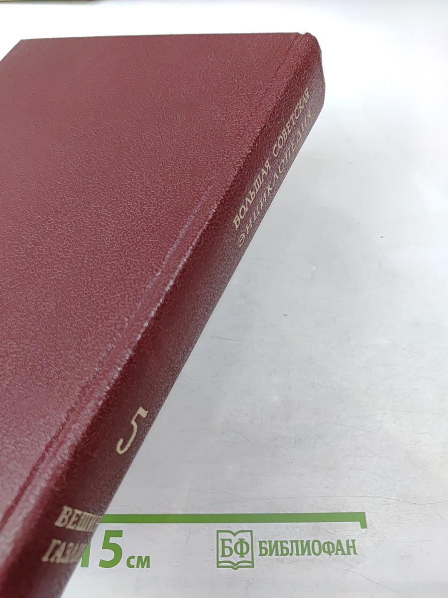 Большая Советская Энциклопедия. Том 5. Вещин — Газли