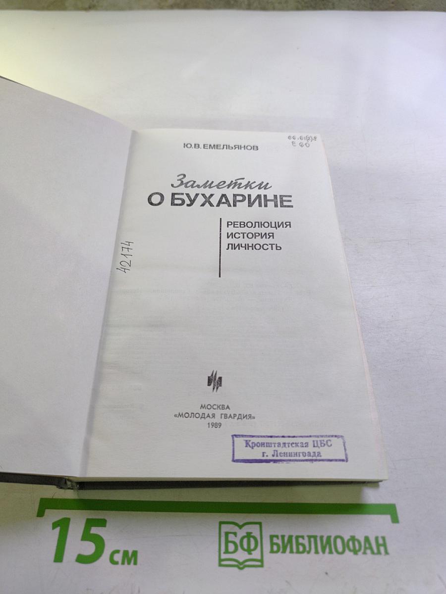 Заметки о Бухарине