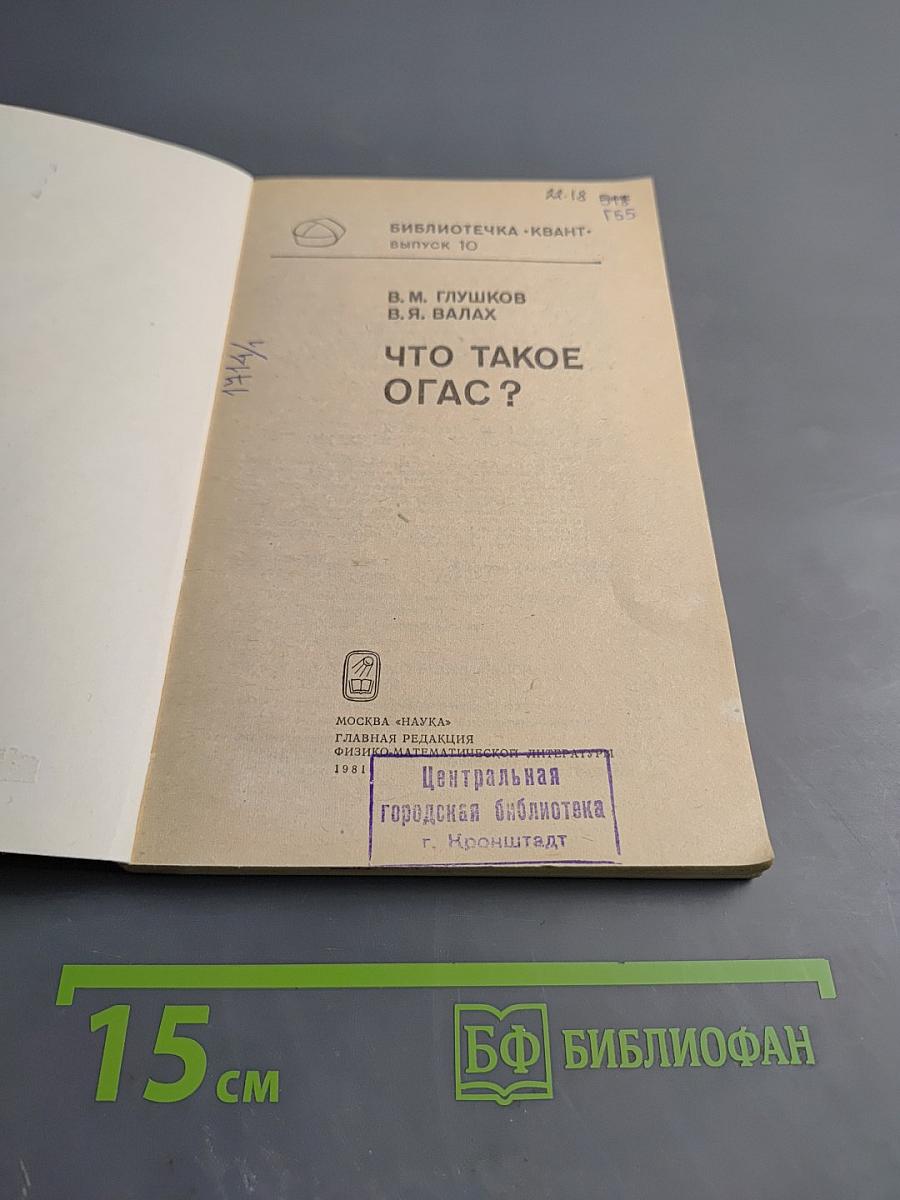 Что такое ОГАС?