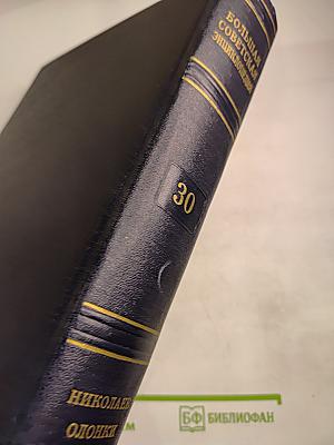 Большая Советская Энциклопедия. Том 30: Николаев - Олонки