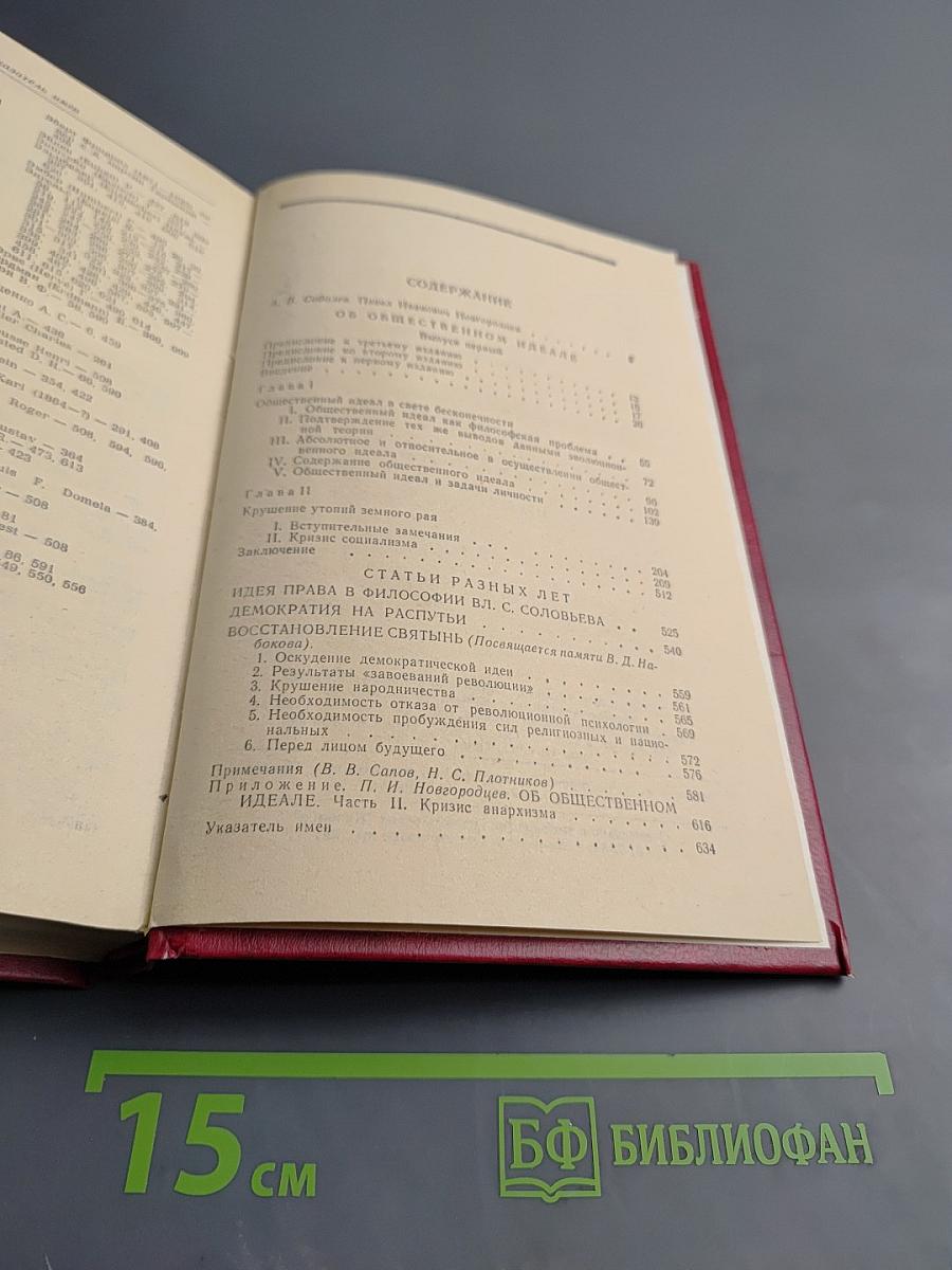 Об общественном идеале