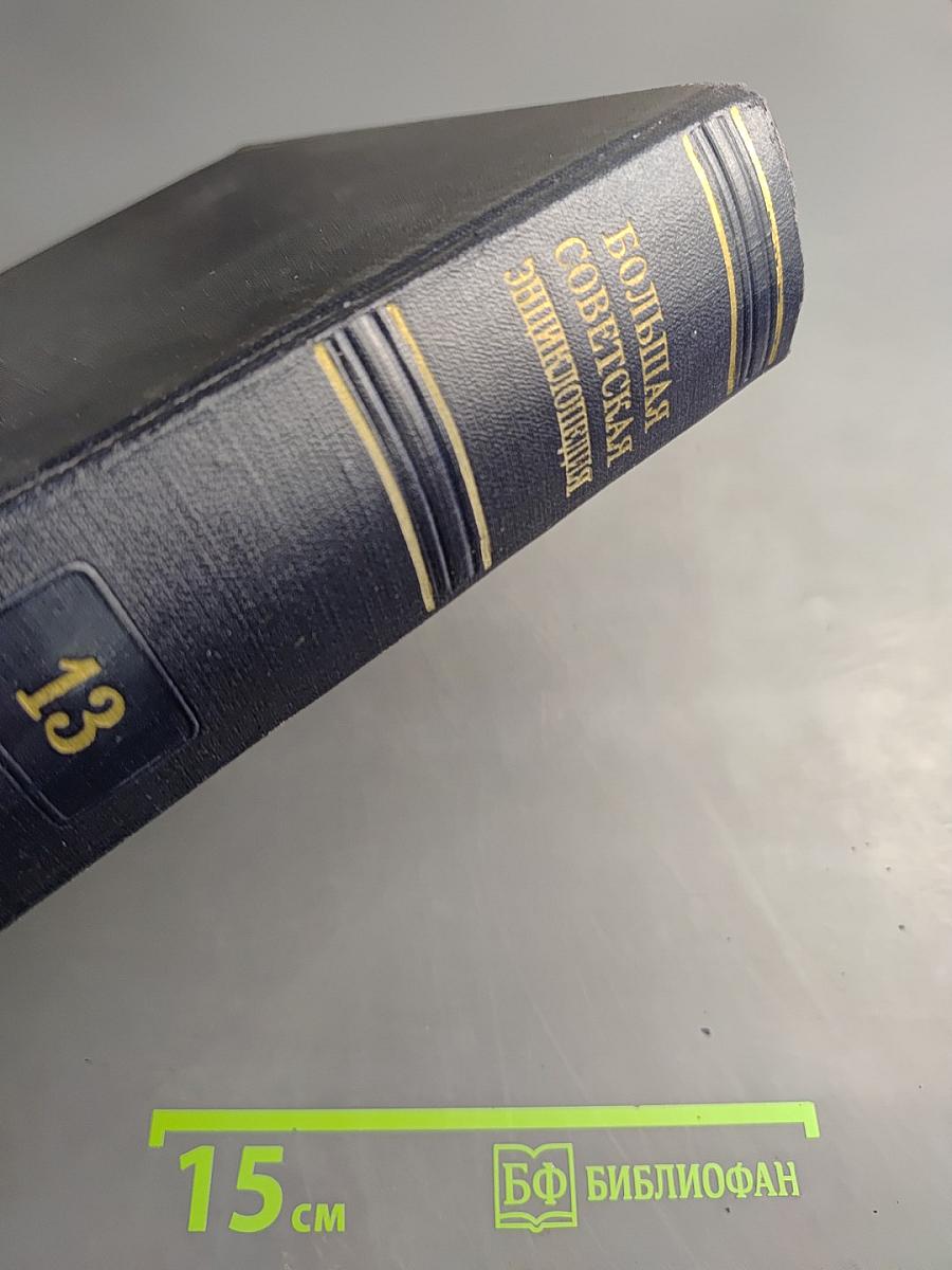 Большая Советская Энциклопедия. Том 13: Гроза - Демос