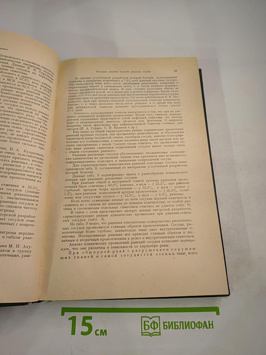 Опыт советской медицины в Великой Отечественной войне 1941-1945 гг. Том 19