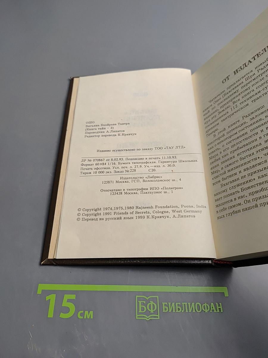 Вигьяна Бхайрава Тантра. Книга тайн. Новый комментарий. Том 3