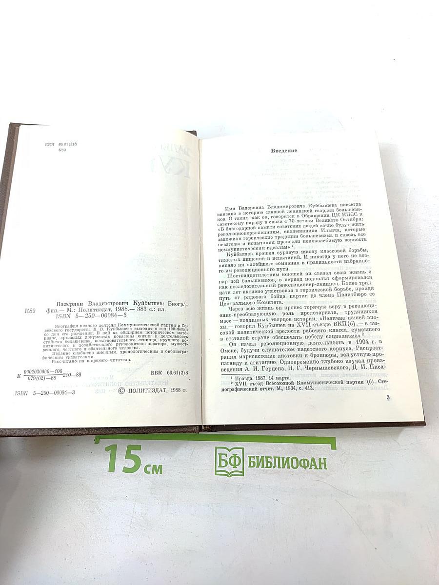 Валериан Владимирович Куйбышев. Биография