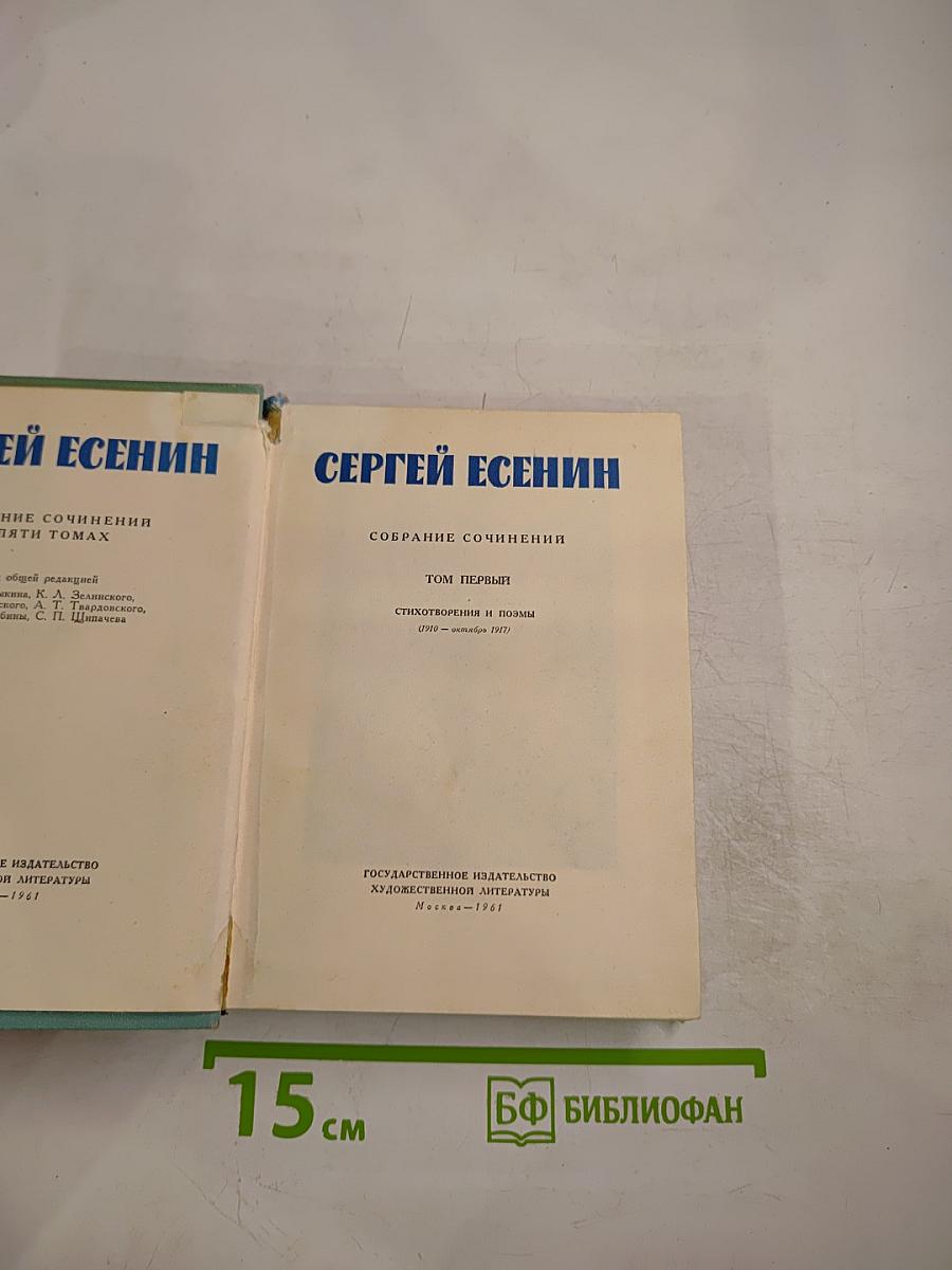 Собрание сочинений. Том первый. Стихотворения и поэмы