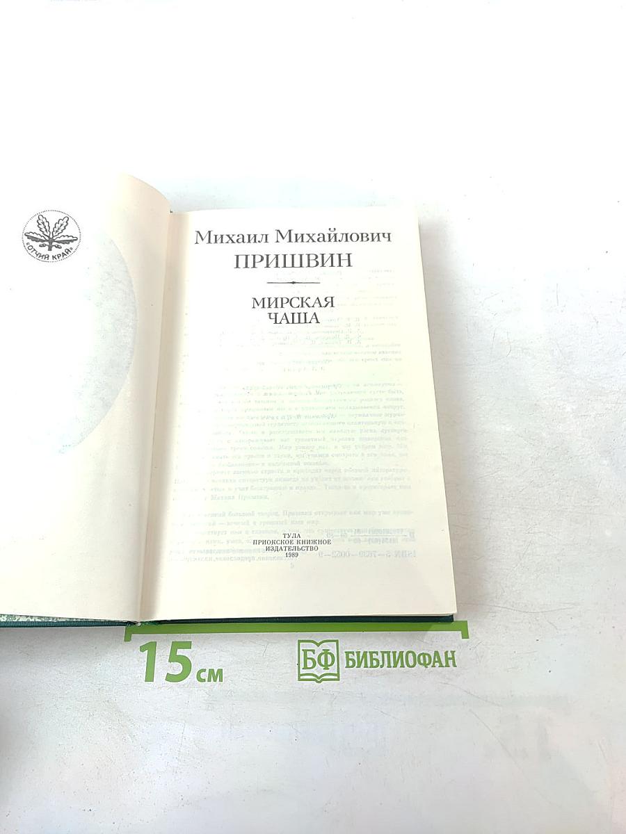 Мирская чаша