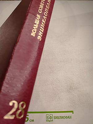 Большая советская энциклопедия. Том 28: Франкфурт – Чага