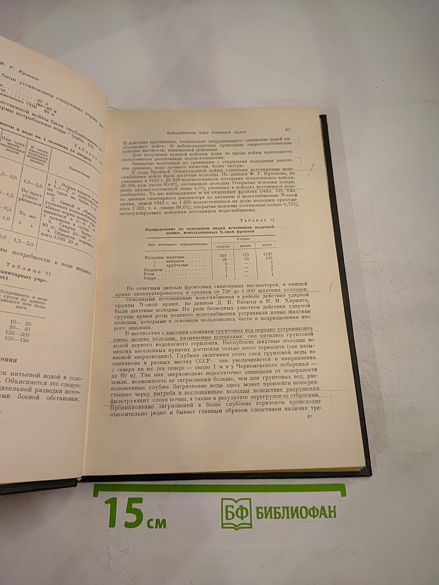 Опыт советской медицины в Великой Отечественной войне 1941-1945 гг. Том 33
