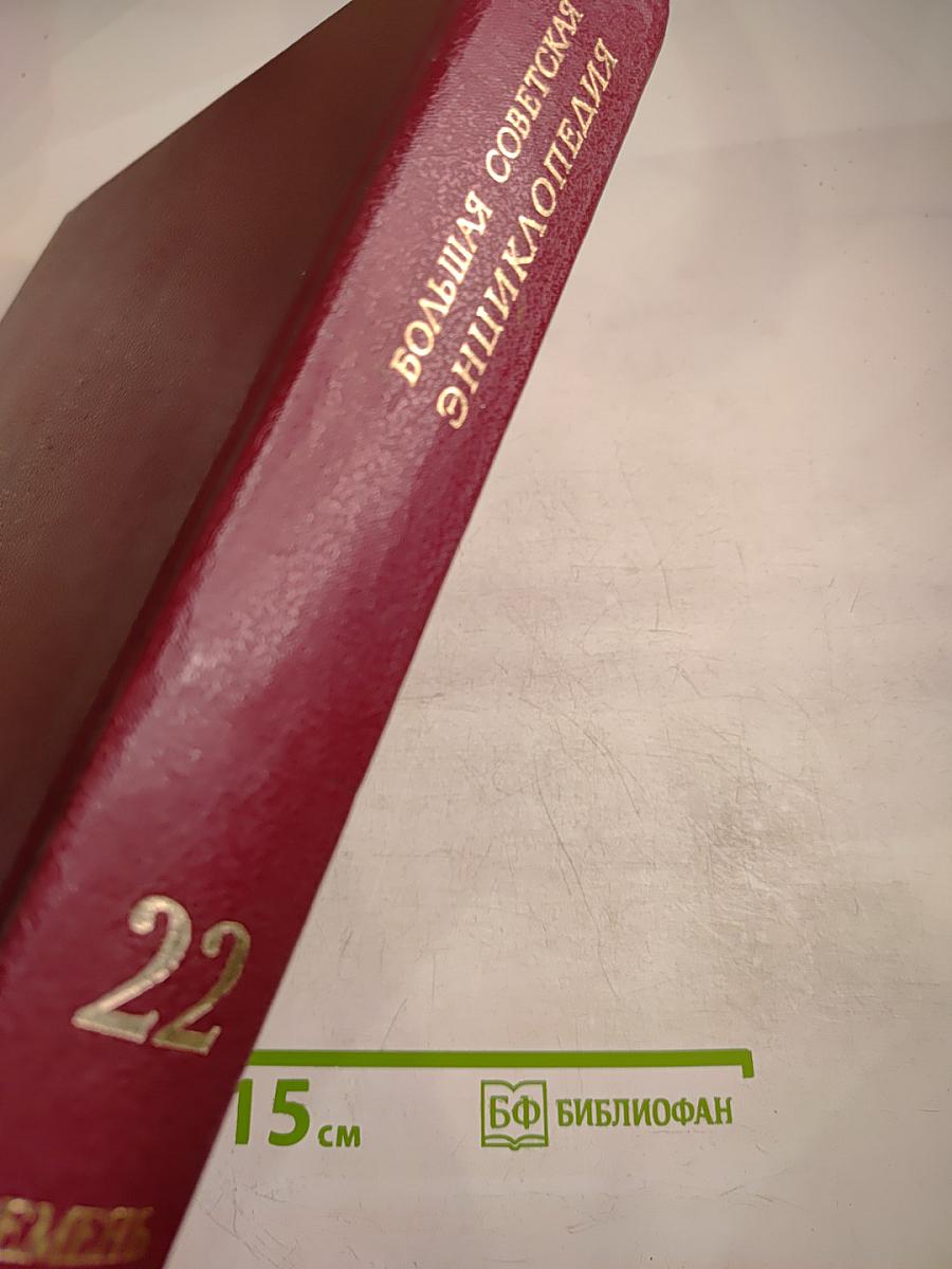 Большая советская энциклопедия. Том 22: Ремень – Сафи