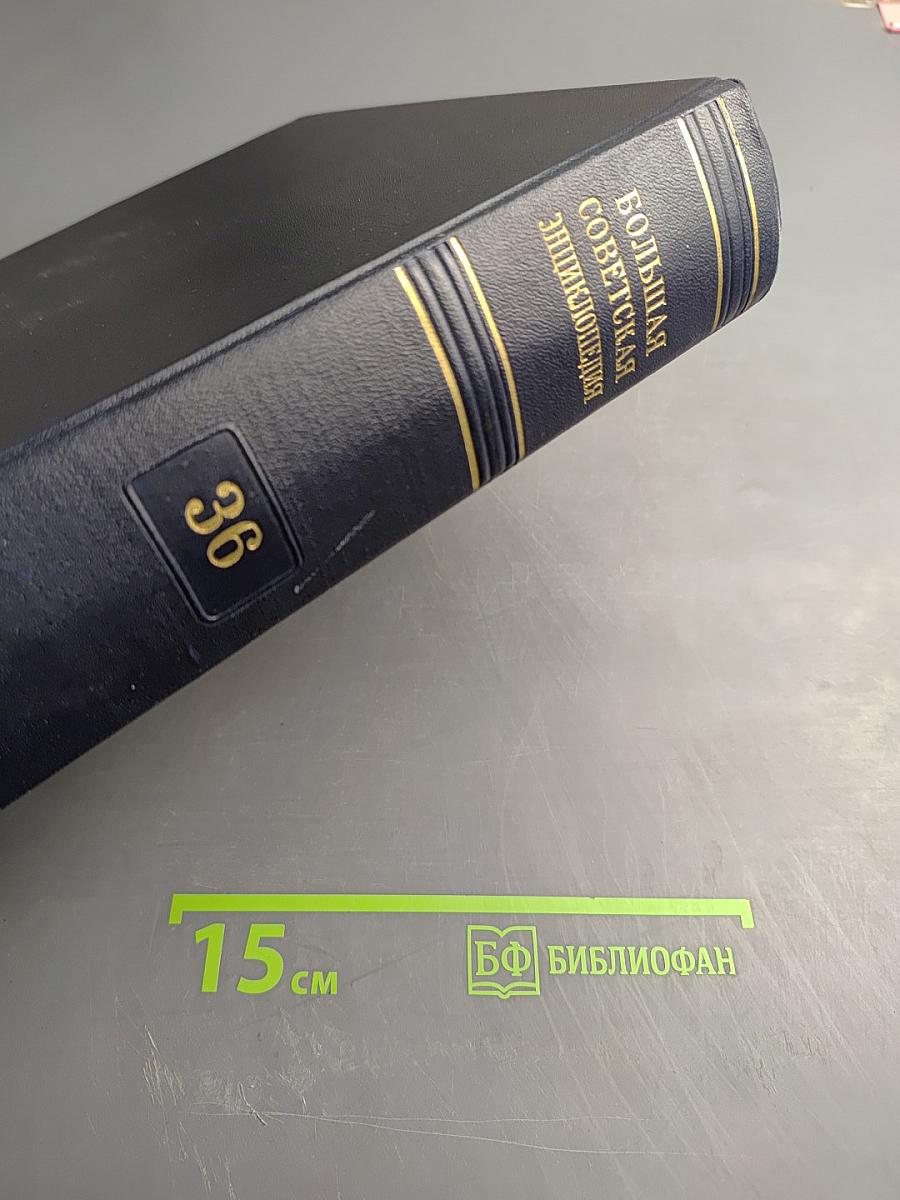 Большая Советская Энциклопедия. Том 36
