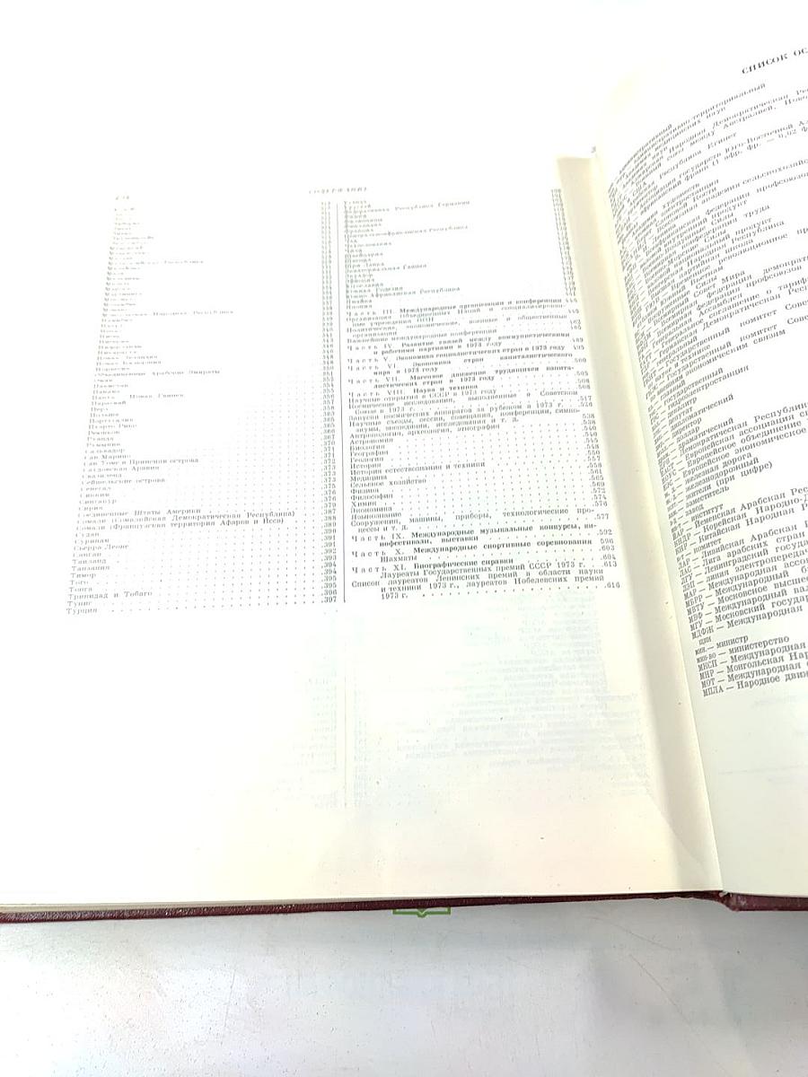 Ежегодник Большой Советской Энциклопедии 1974