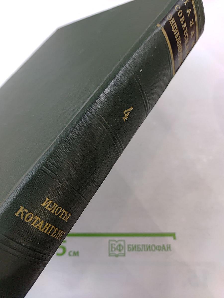 Малая советская энциклопедия. Том 4: Илоты - Котапгенс
