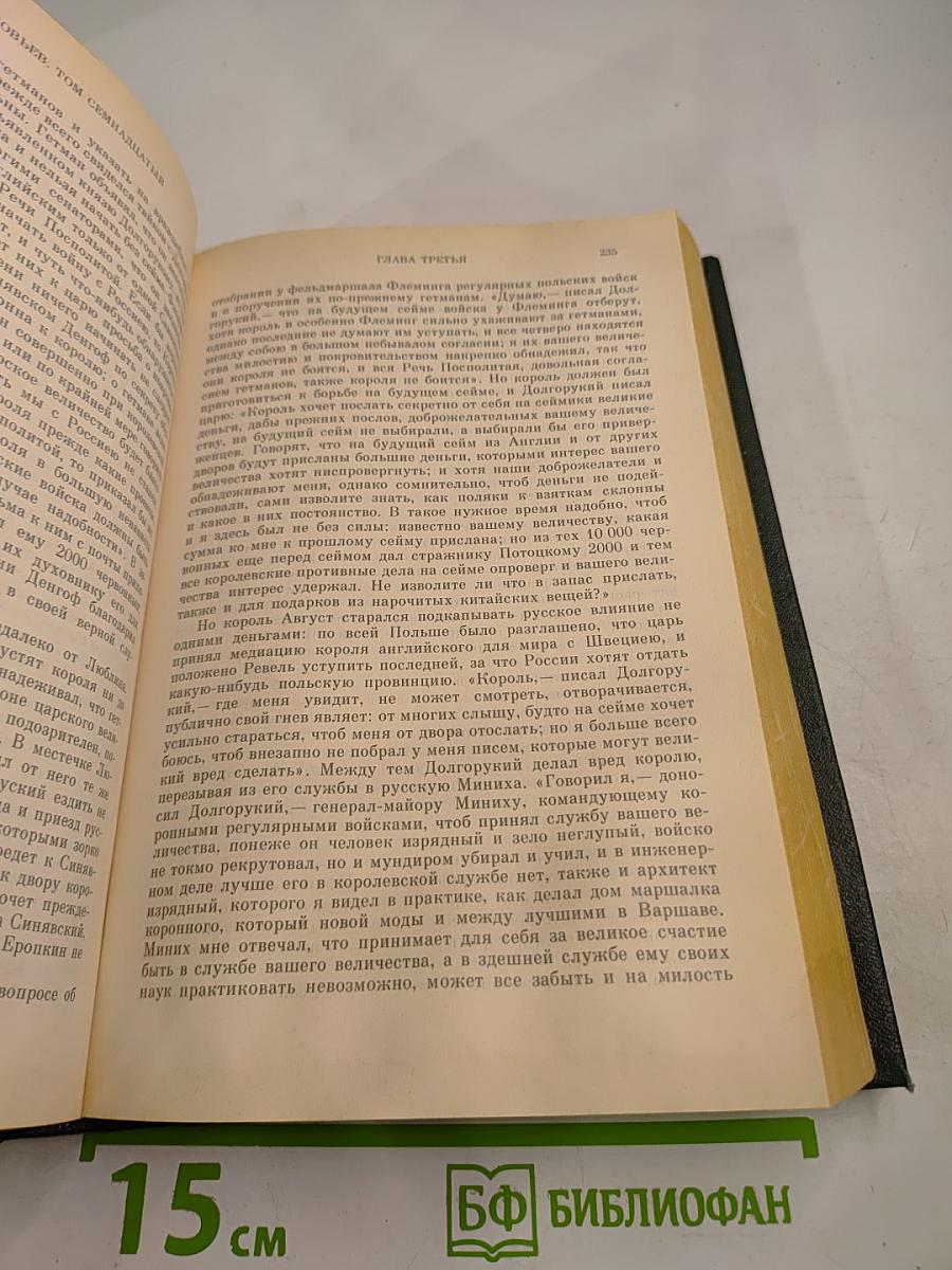 Сочинения. История России с древнейших времен. Книга IX. Тома 17-18