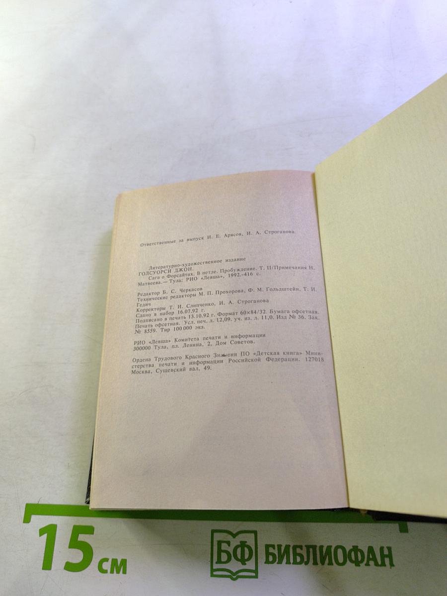 Сага о Форсайтах. Том II. В Петле. Пробуждение