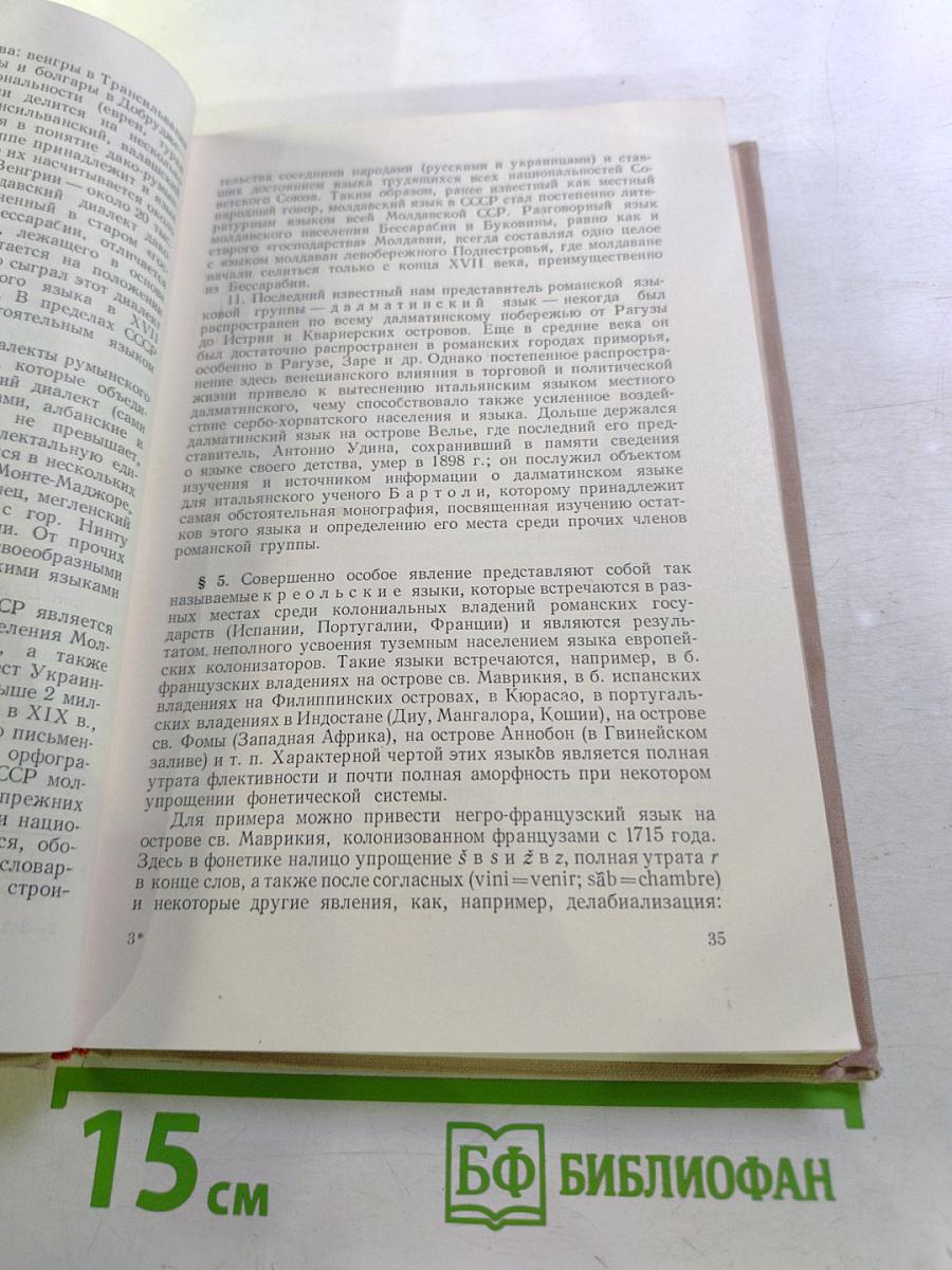 Введение в романское языкознание