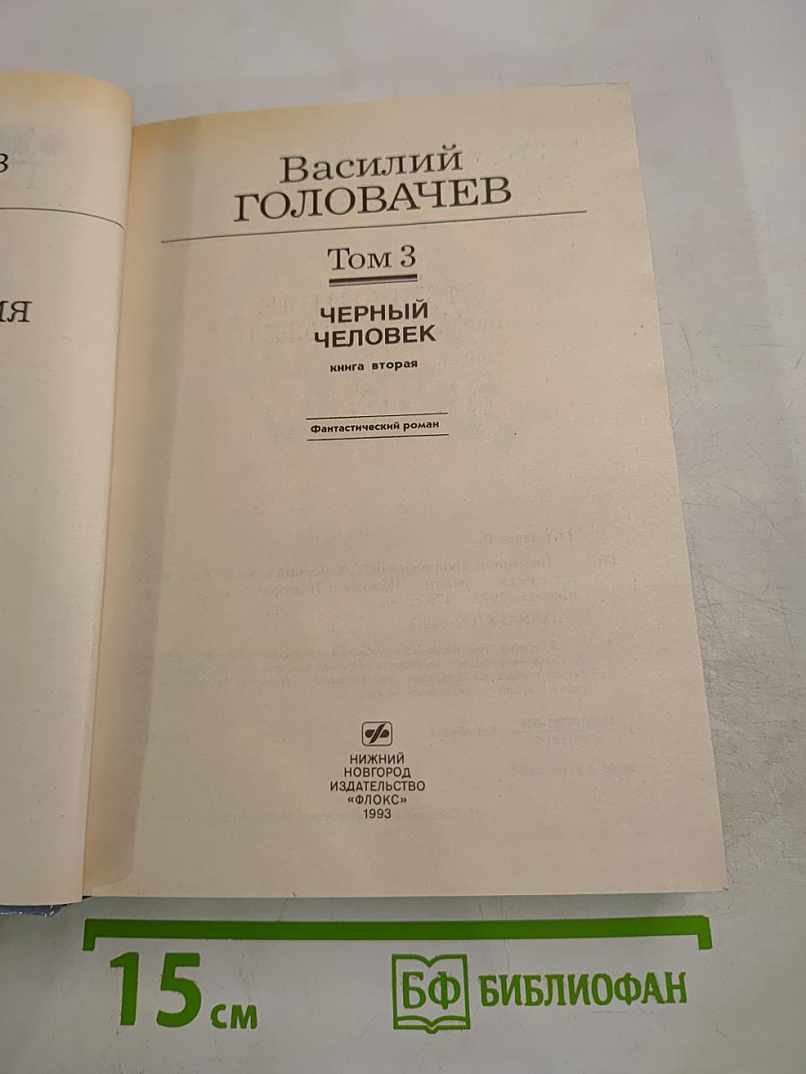 Черный человек. Книга вторая. Том 3