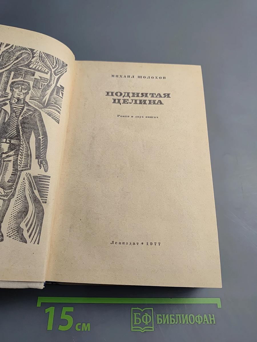 Поднятая целина. Книга первая