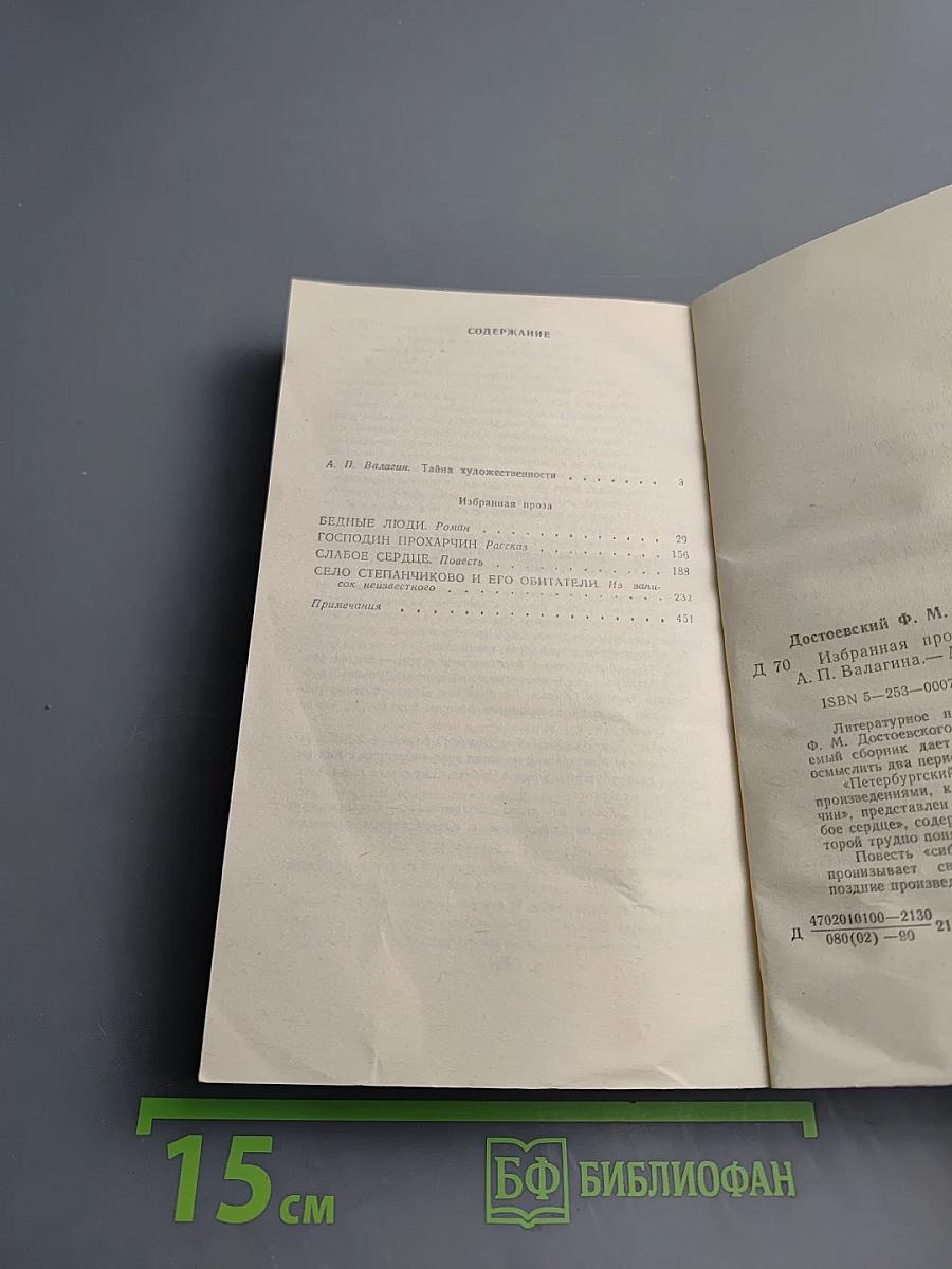 Избранная проза