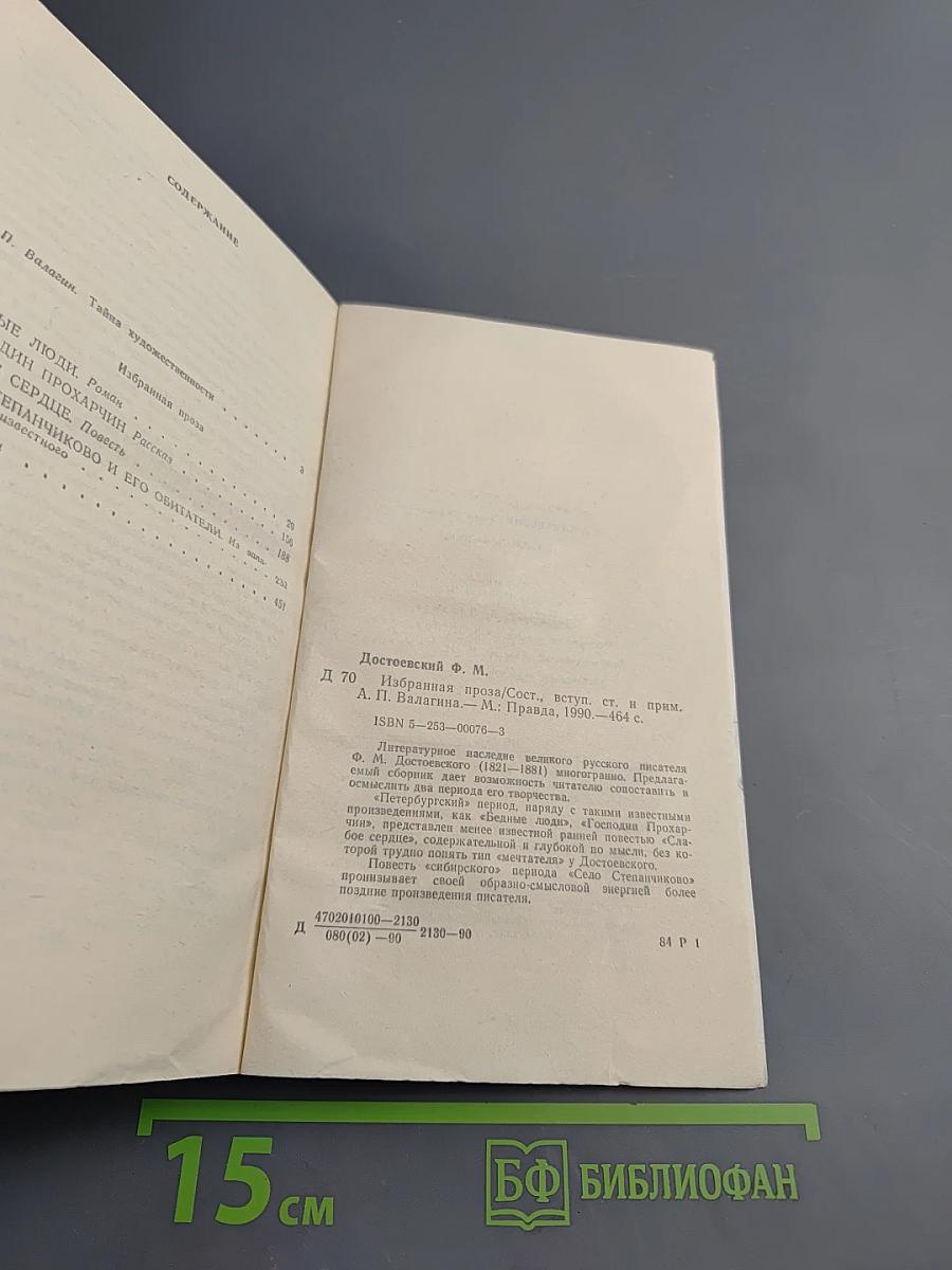 Избранная проза