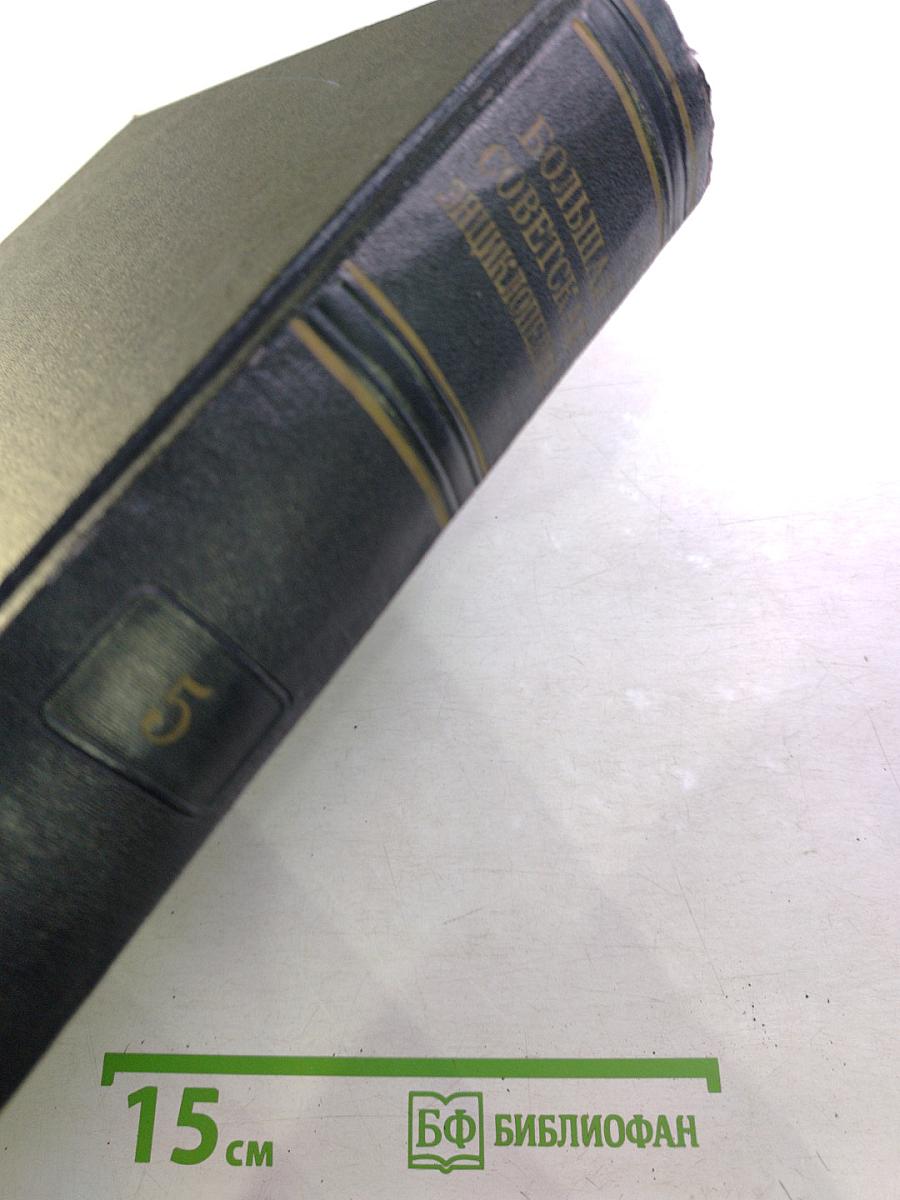 Большая Советская Энциклопедия, Том 5: Береза - Ботокуды