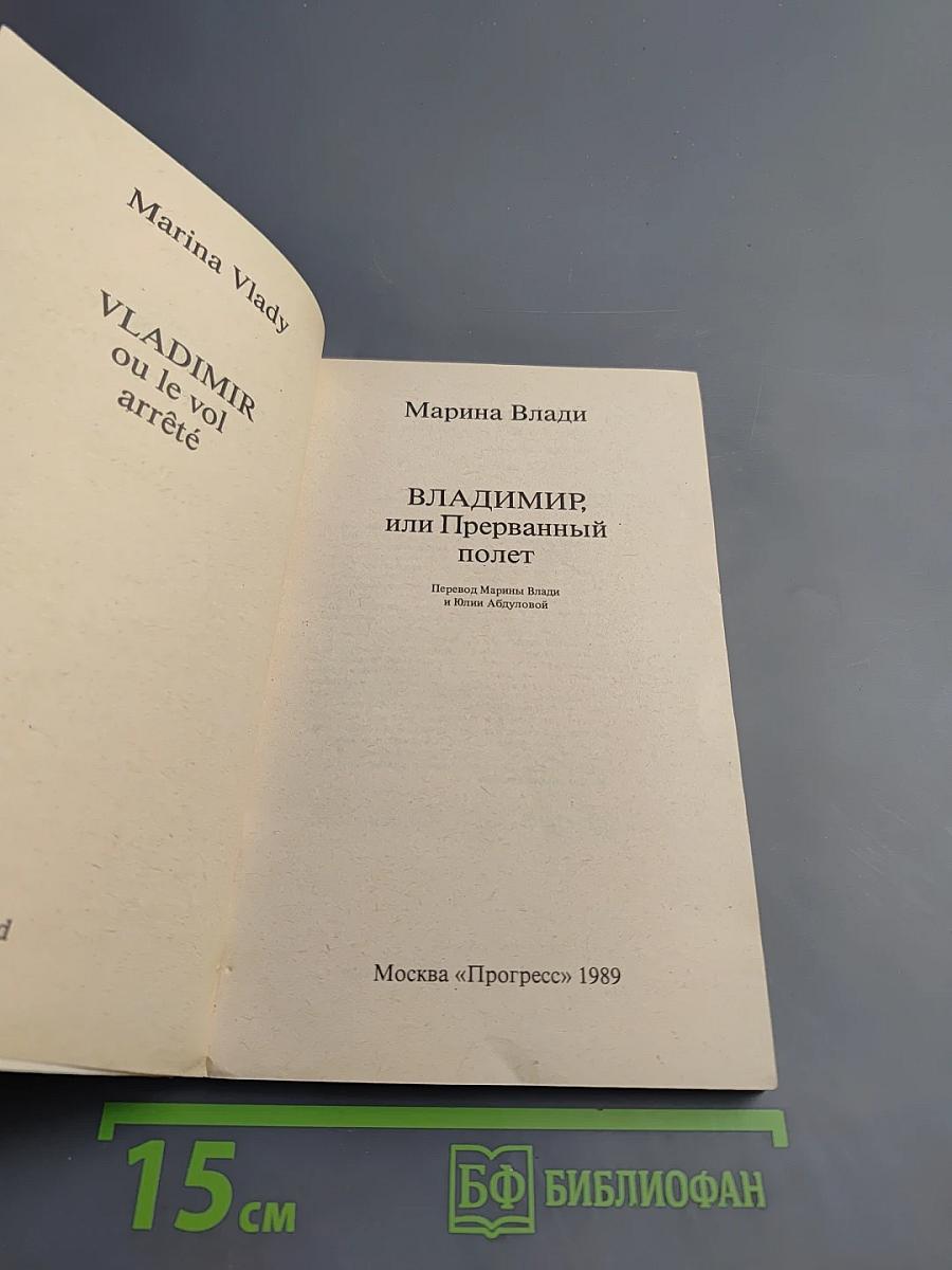 Владимир, или Прерванный полёт