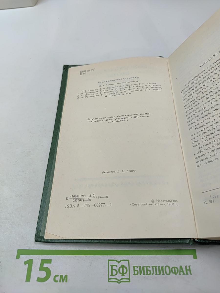 Комсомольские поэты двадцатых годов