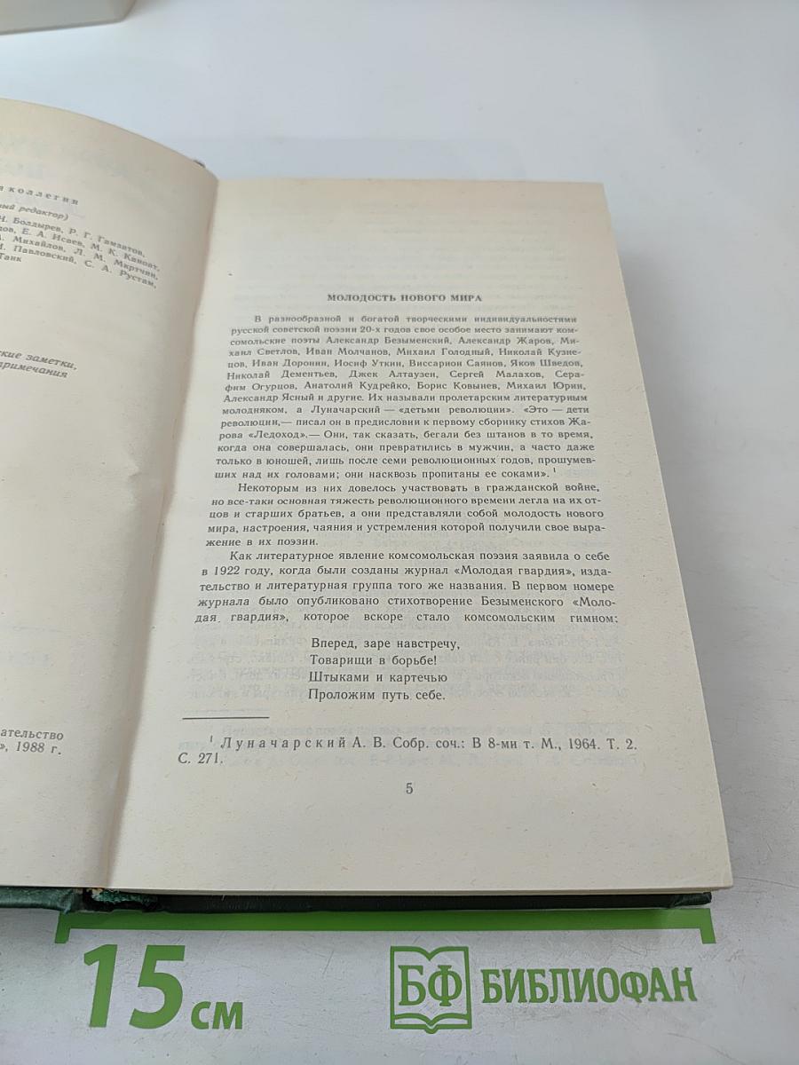 Комсомольские поэты двадцатых годов