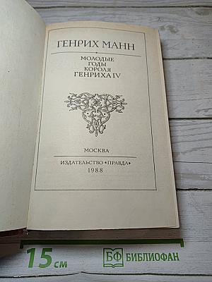 Молодые годы короля Генриха IV
