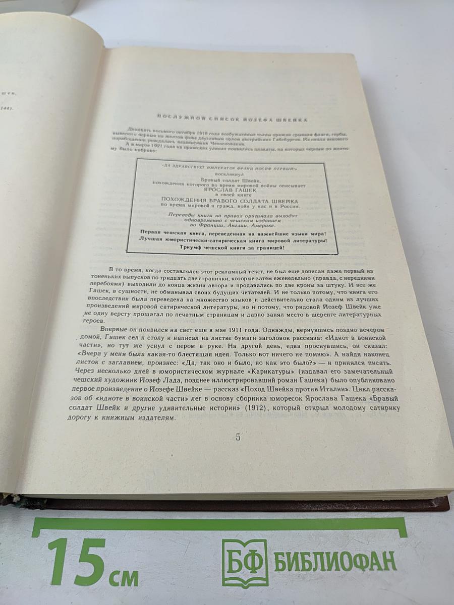 Похождения бравого солдата Швейка