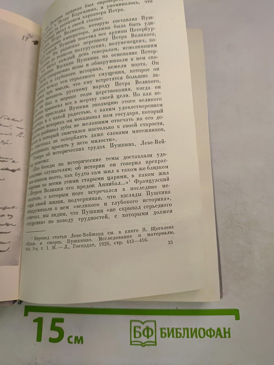 Незавершенные работы Пушкина