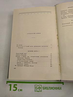 Незавершенные работы Пушкина