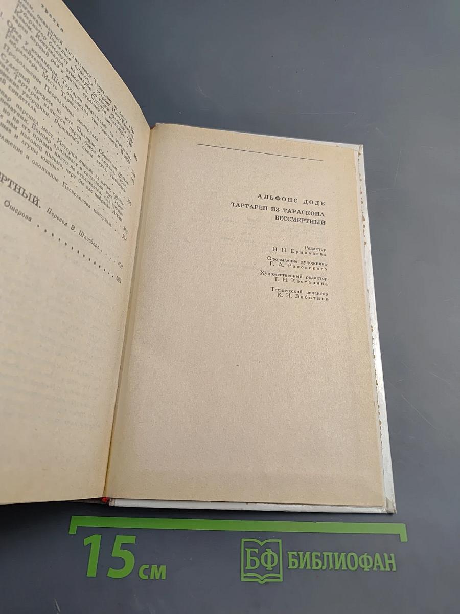 Тартарен из Тараскона. Бессмертный