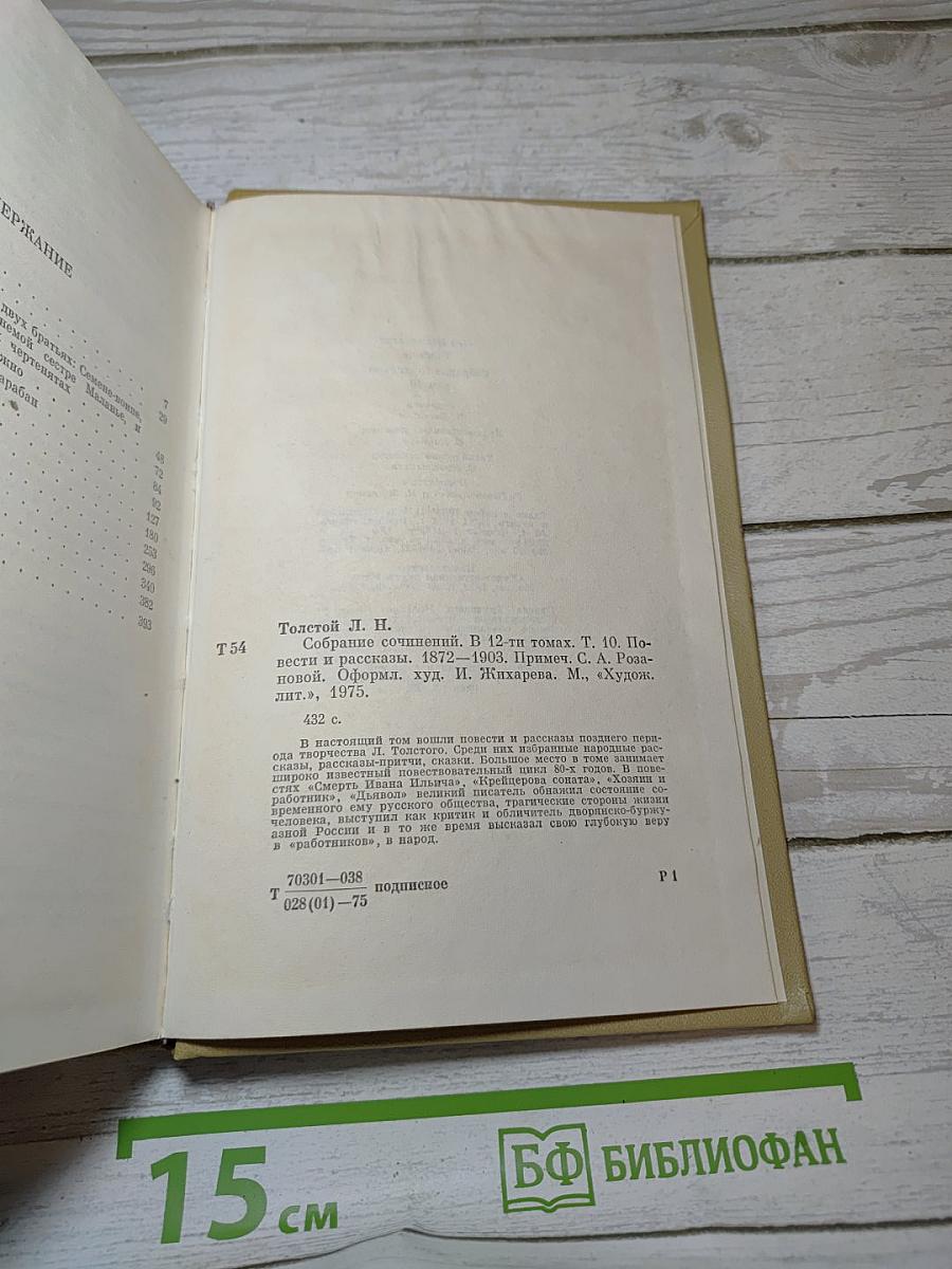 Собрание сочинений. Том десятый. Повести и рассказы. 1872-1903
