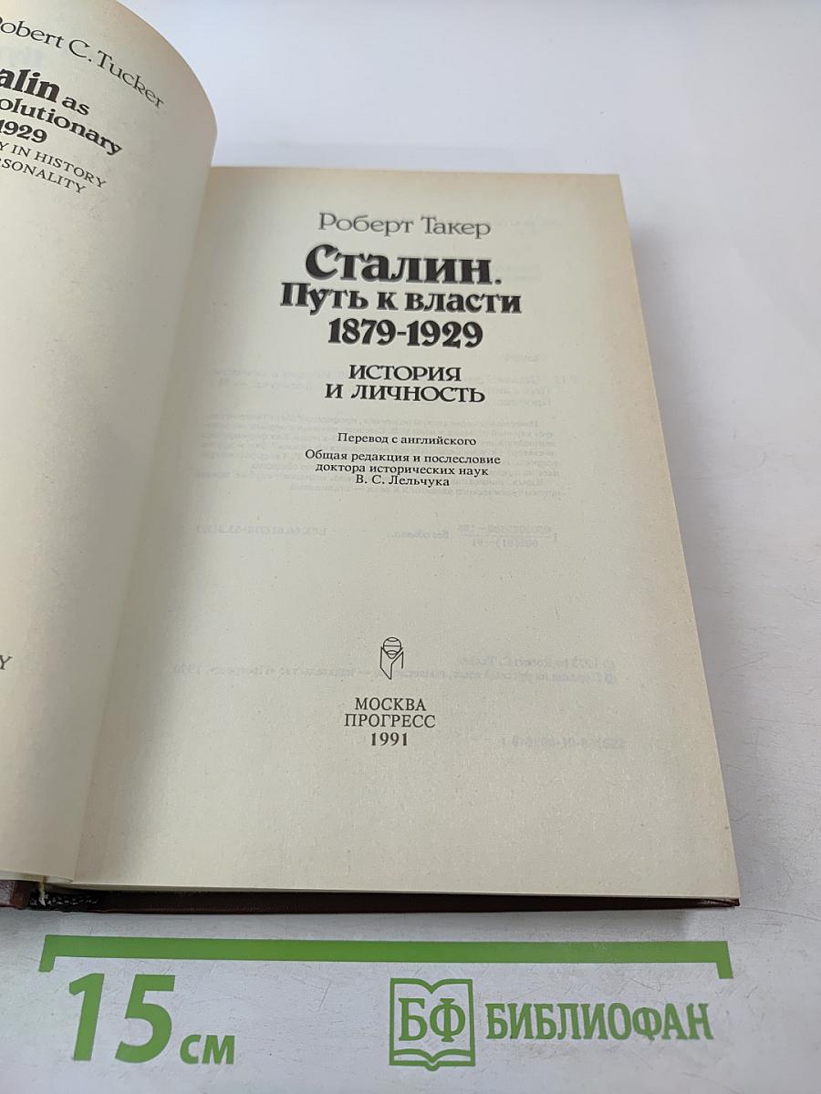 Сталин. Путь к власти 1879-1929. История и личность