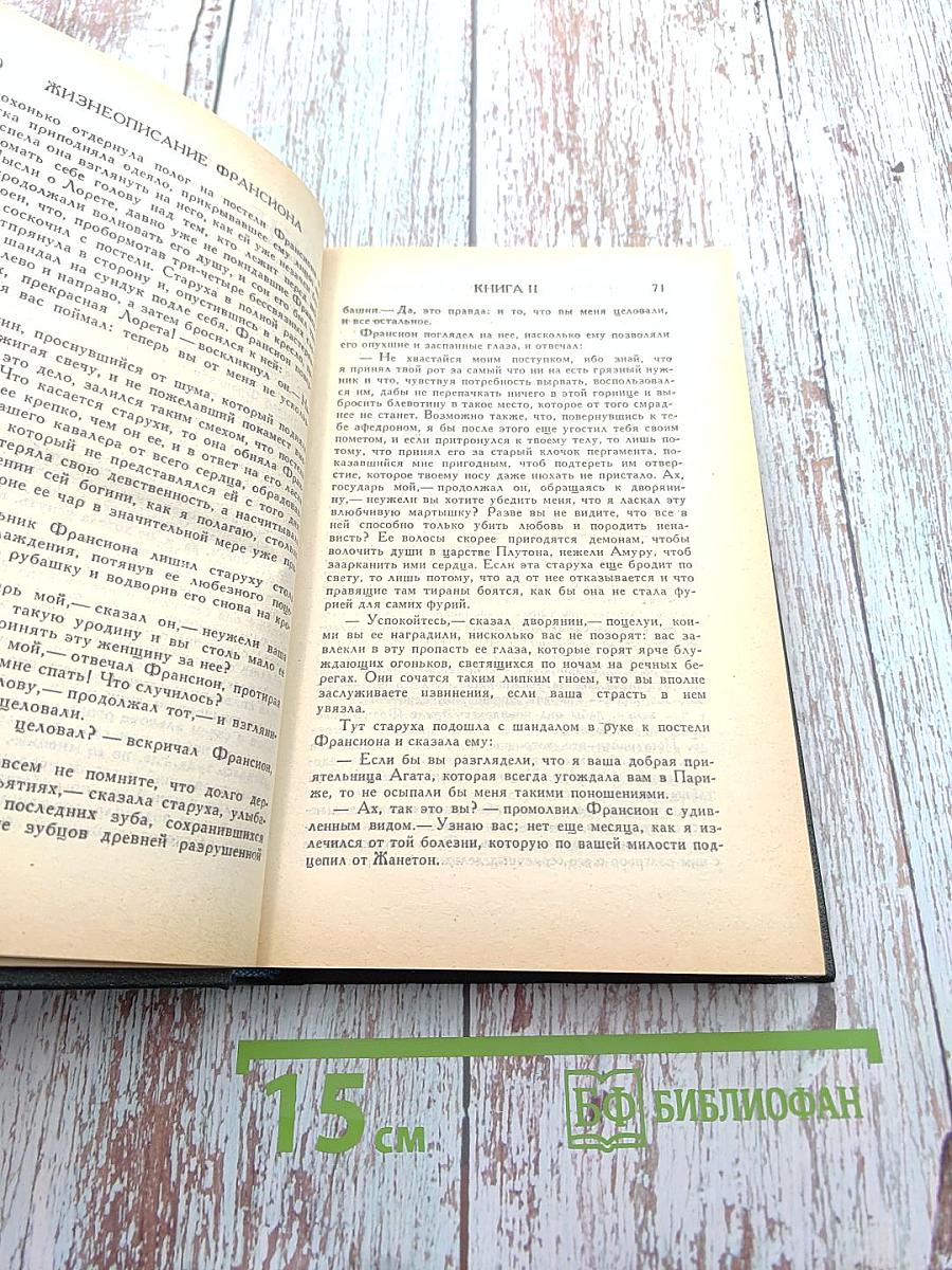 Правдивое комическое жизнеописание Франсиона