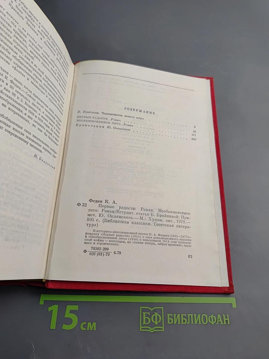 Первые радости. Необыкновенное лето