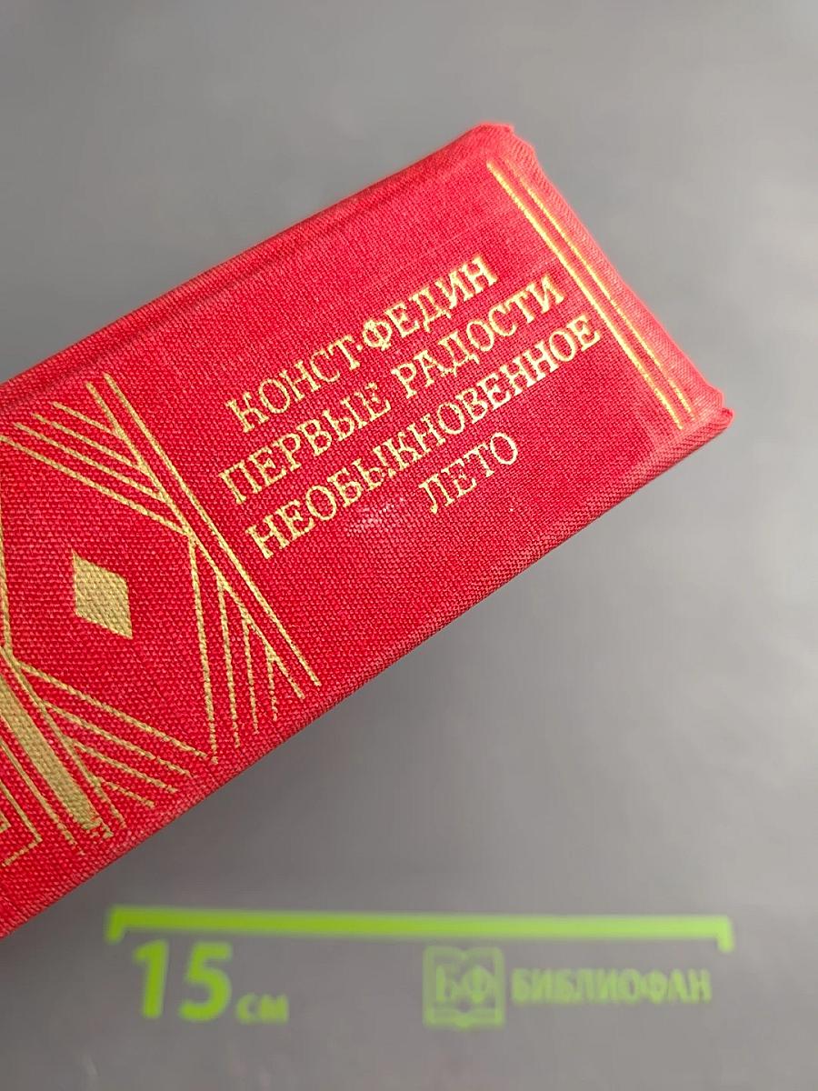 Первые радости. Необыкновенное лето