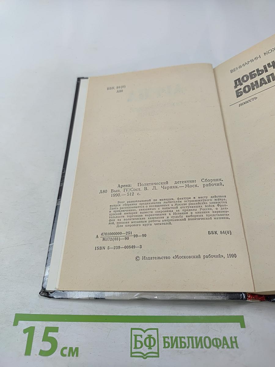 Арена: Политический детектив