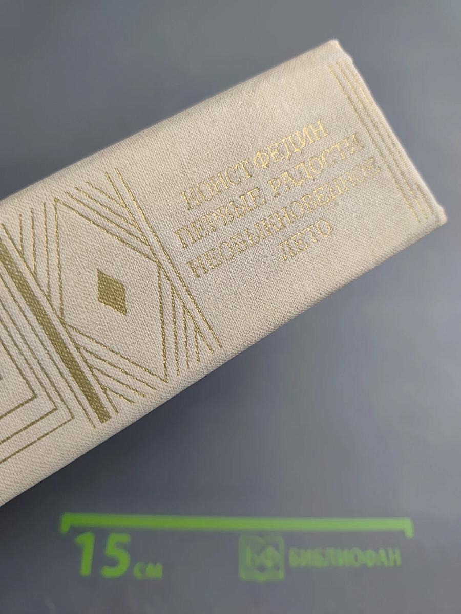 Первые радости. Необыкновенное лето