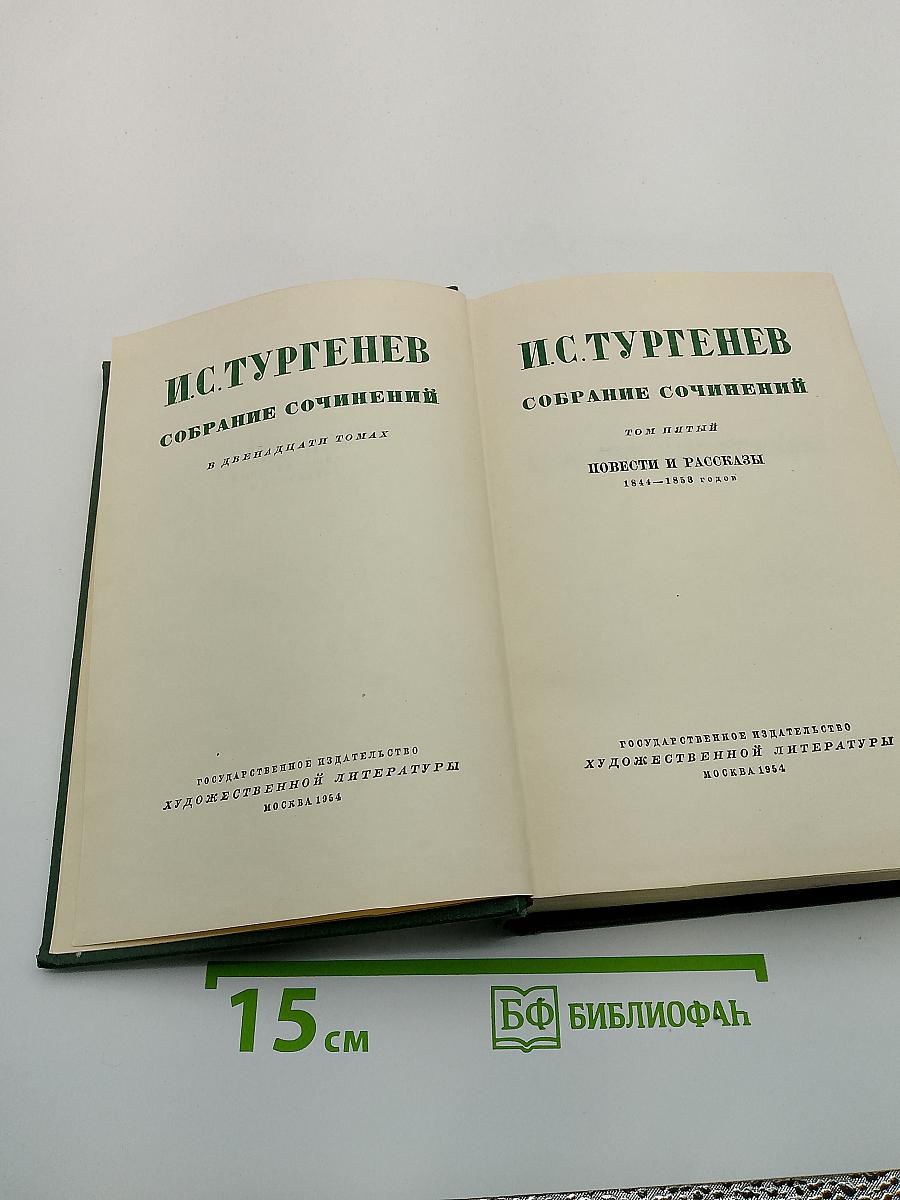 Собрание сочинений. Том пятый. Повести и рассказы 1844-1858 годов