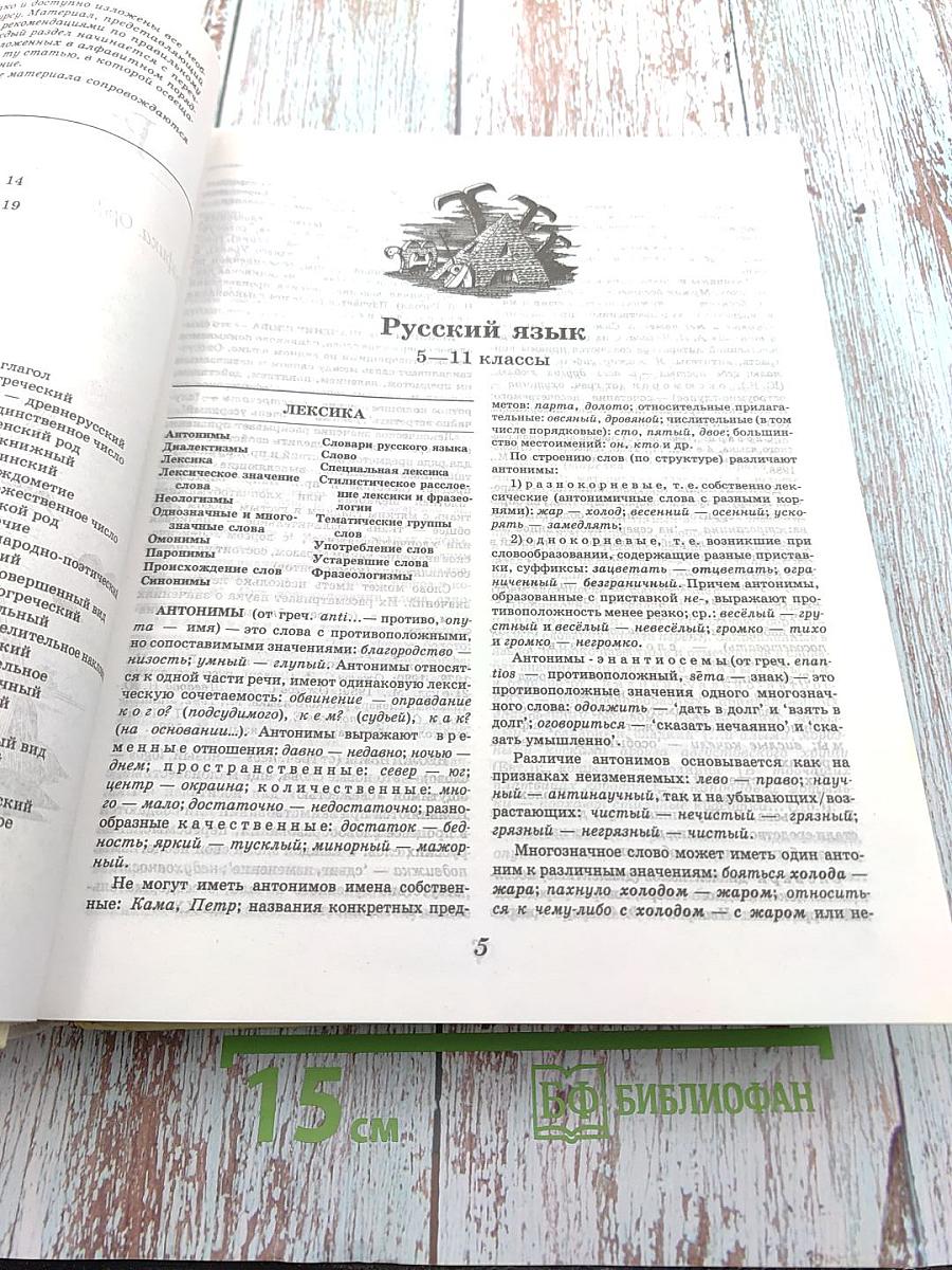 Большой справочник школьника 5-11 классы
