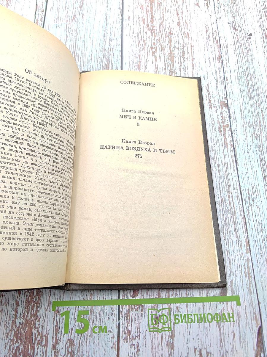 Меч в камне. Царица воздуха и тьмы