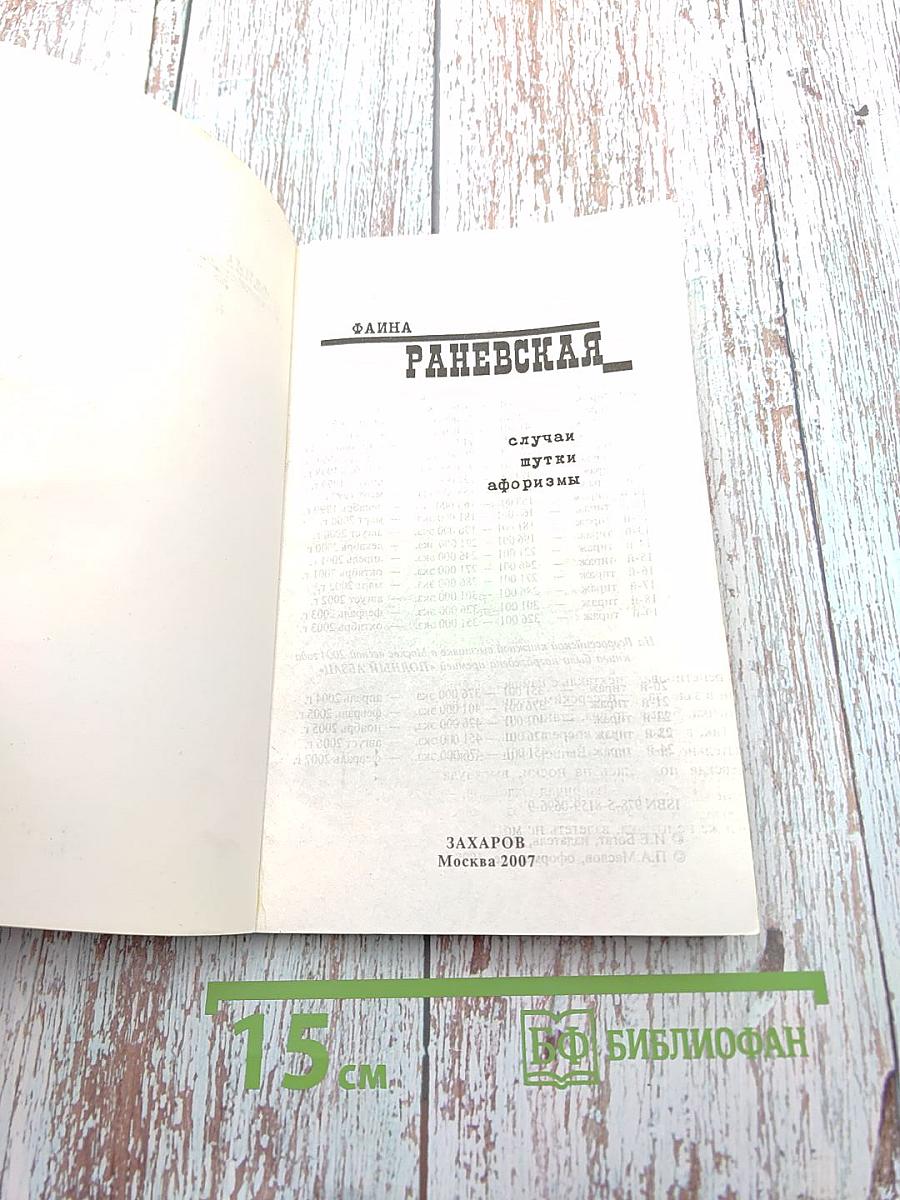 Фаина Раневская. Случаи, шутки, афоризмы