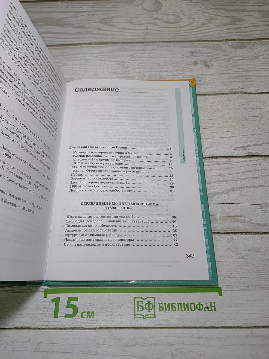 Русский язык и литература. Литература. Учебник для 11 класса. Часть 1